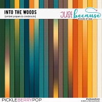 Into The Woods Ombré Papers & Cardstocks by JB Studio