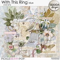 With This Ring blue [mini kit] by Sekada Designs 