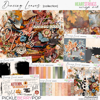 Dancing Leaves Collection by Heartstrings Scrap Art