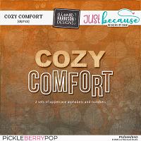 Cozy Comfort Alphas by JB Studio and Aimee Harrison Designs