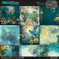 Everyday Miracles [Artsy Papers] by Cindy Ritter & Manu Scraps 