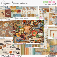 Copper Spice Collection {Heartstrings Scrap Art}