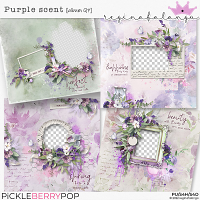 PURPLE SCENT ALBUM QUICK PAGE