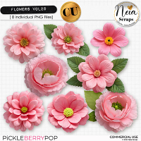 Flowers VOL29 - CU - by Neia Scraps