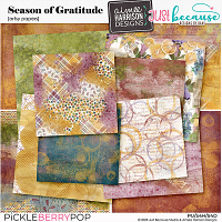 Season of Gratitude Artsy Papers by JB Studio and Aimee Harrison Designs