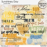 Sunshiney Day [word arts] by Sekada Designs 