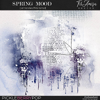 Spring Mood ~ art transfers 