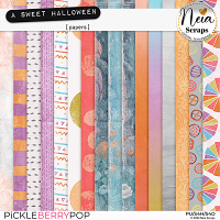 A Sweet Halloween - Papers - by Neia Scraps