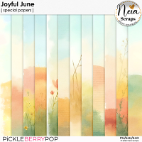 Joyful June - Special Papers - by Neia Scraps