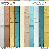 Summer Bliss Solid Papers