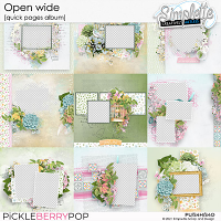 Open wide (quick pages album) by Simplette