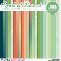 Spark Of Renewal Special Papers & Cardstocks by JB Studio