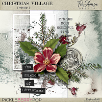 Christmas Village Mini Kit by TirAmisu Design