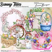 Bunny Tales Add On Elements - Designs by Laura Burger