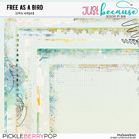 Free As A Bird Artsy Edges by JB Studio