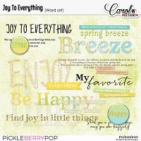 Joy To Everything-Word art