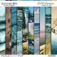 Summer Bliss Scenic papers