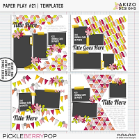 Paper Play 21 | Templates