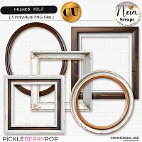 Frames VOL3 - CU - by Neia Scraps