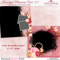 Beautiful Memories Templates Vol.117 by Indigo Design by Anna