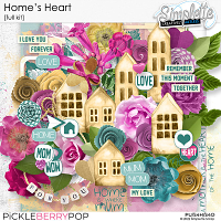 Home's Heart (full kit) by Simplette