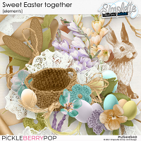 Sweet Easter Together (elements) by Simplette