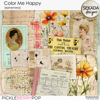 Color Me Happy [ephemera] by Sekada Designs  