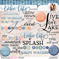 Lake Life: WordArt