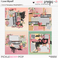 I Love Myself - Templates - by Neia Scraps