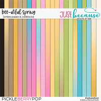 Bee-utiful Spring Ombre Papers & Cardstocks by JB Studio