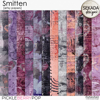 Smitten [artsy papers] by Sekada Designs