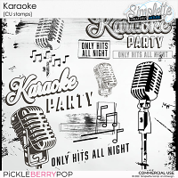 Karaoke(CU stamps) by Simplette