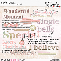 Jingle Bells-Word art