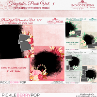 Templates Pack Vol.3 by Indigo Designs by Anna