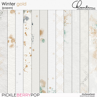 Winter gold - papers