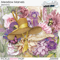 Meadow Marvels (elements) by Simplette