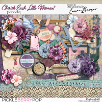 Cherish Every Little Moment Scrap Kit - Designs by Laura Burger