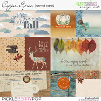 Copper Spice Journal Cards {Heartstrings Scrap Art}