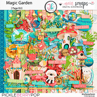 Magic Garden - Page Kit - by Neia Scraps & JB Studio