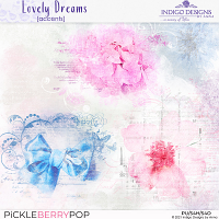 Lovely Dreams Accent Overlays by Indigo Designs 