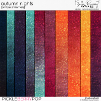 Autumn Nights Ombre Shimmers