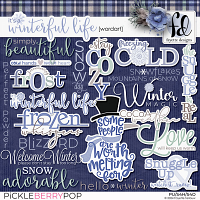 It's a Winterful Life: WordArt