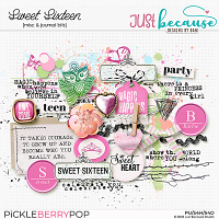 Sweet Sixteen Misc & Journal Bits by JB Studio