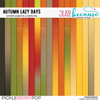 Autumn Lazy Days Ombre Papers & Cardstocks by JB Studio