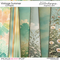 Vintage Summer CU Papers