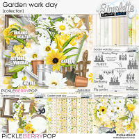 Garden Work Day (collection with FREE pack BONUS) by Simplette