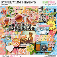 Easy Breezy Summer {Snapshots} Page Kit