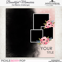 March 2020 Mojo Template Challenge by Indigo Designs