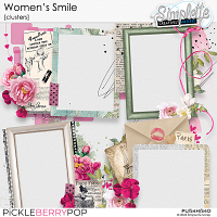 Women's Smile (clusters) by Simplette