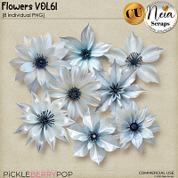 Flowers VOL61 - CU - by Neia Scraps